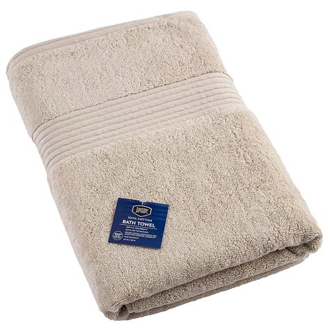 Berkley Jensen Cotton Bath Towel - Linen | BJ's Wholesale Club