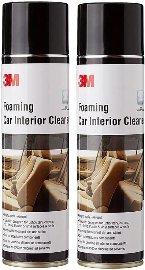 3M Foaming Car Interior Cleaner, Upholstery & Leather Cleaner, Removes ...