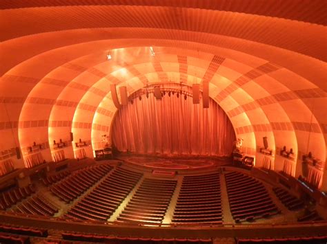 Radio City Music Hall Stage Close Up - capacity of radio city music hall