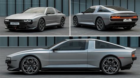 Modern Hyundai Pony Coupe Concept Is Only a Dream, Would Fit Nicely in the EV Family - autoevolution
