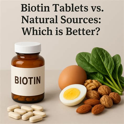 Biotin Tablets vs Natural Sources: Best Choice?