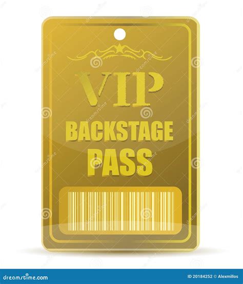 Image result for VIP Backstage Passes