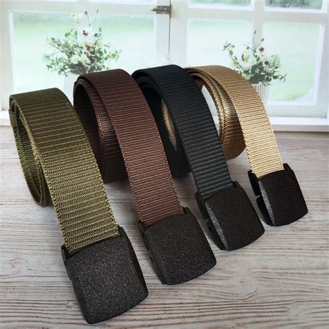 Jual sabuk anti x Ray bandara kepala plastik tali nilon - cream, 150cm ...