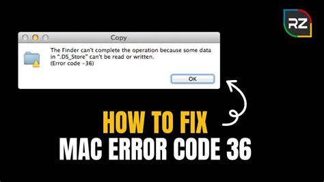 Image result for Error Code 36 Mac Copy File