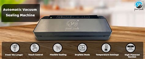 Buy SKY FLEXI PACK SX-520 Vacuum Sealer Machine For Packing with ...