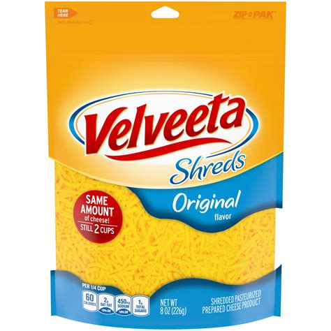 Velveeta Shreds Original Flavored Shredded Cheese, 8 India | Ubuy