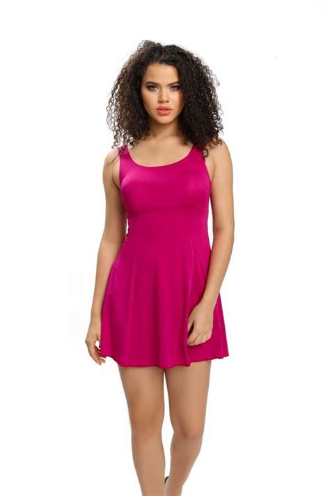 Pembe Şortlu Elbise Desensiz Mayo - Armes | ElbiseBul