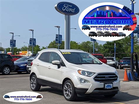 2019 Ford EcoSport Titanium SUV for Sale Chicago - Used Ford SUV For Sale Chicago