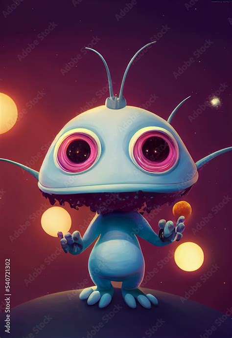 Image result for Alien with Probe Cartoon