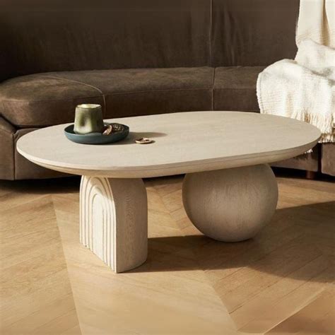 Astra Wood Sphere Table – Ministry of Decor