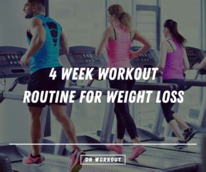 4 Week Exercise Plan 的图像结果