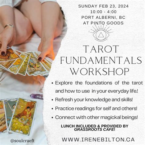Intro To Tarot! , Pinto Goods & Refillery, Port Alberni, 23 February ...