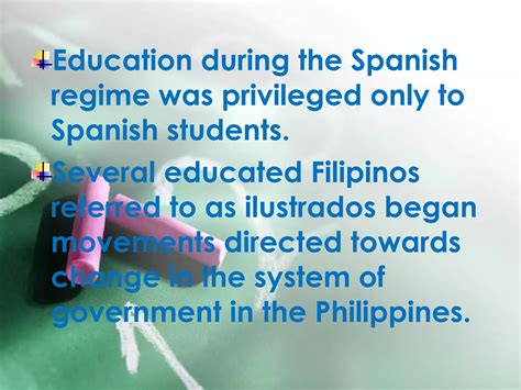 Education in Spanish Era | PPT