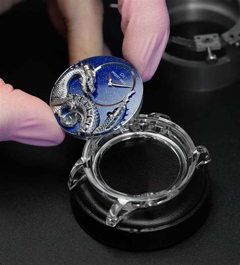 Watch of the week: Jaquet Droz Dragon Automaton Sapphire (Lapis Lazuli ...