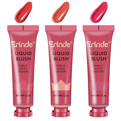 3 Pack] Erinde Liquid Blush Cream Blush Makeup India | Ubuy