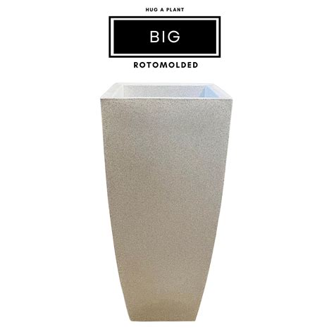 Roll Pot Rotomolded Square Planter for Home Gardening | Indoor Gardens ...