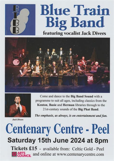 Blue Train Big Band - , Peel Centenary Centre, 15 June 2024 | AllEvents.in