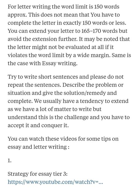 in letter writing does the words in the format count or only the words ...