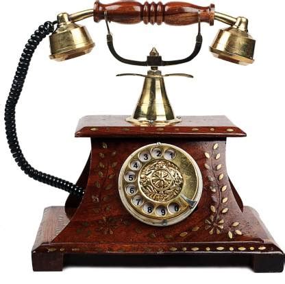 Woodpicker Antique Operational Telephone Maharaja Style Decorative ...