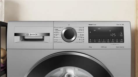 Bosch Series 4 washing machine, front loader 8 kg 1400 rpm WGA2341SIN ...