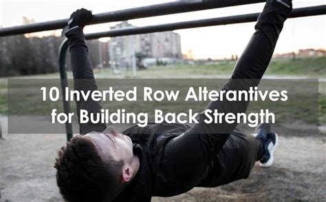 Image result for Inverted Row Substitute