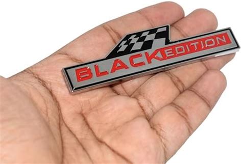 Incognito Black Edition Emblem Sticker for All Cars, Metal (Silver Red ...