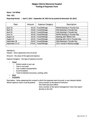 Fillable Online ndmh Nipigon District Memorial Hospital Posting of ...