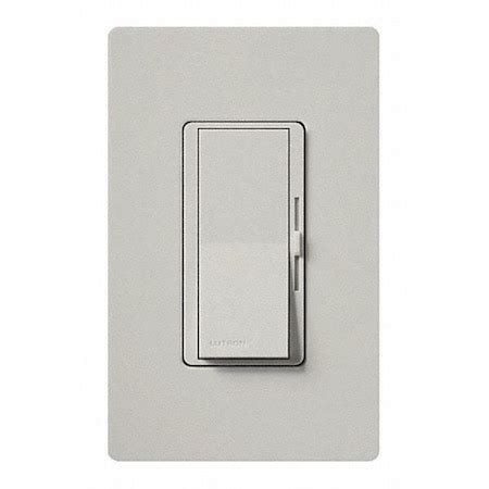 Lutron Dimmers, Diva, CFL/LED, Palladium DVSCCL-153P-PD | Zoro