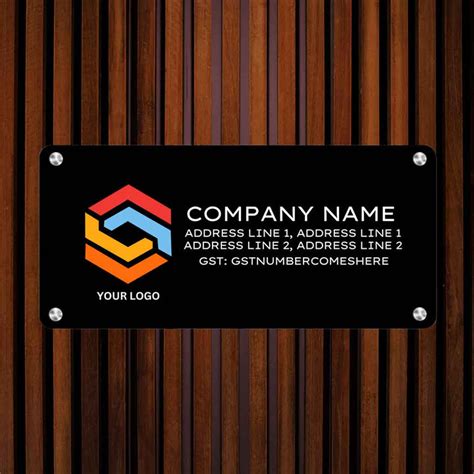 Buy Office Name Plate Desk Plaques Door Signs at Nutcase