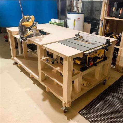 Image result for Small Garage Workbench