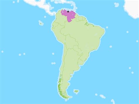 Venezuela | Free Study Maps - map of america venezuela