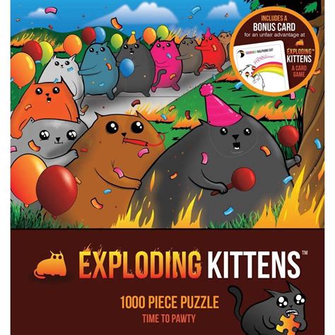 Image result for Exploding Kittens Puzzle