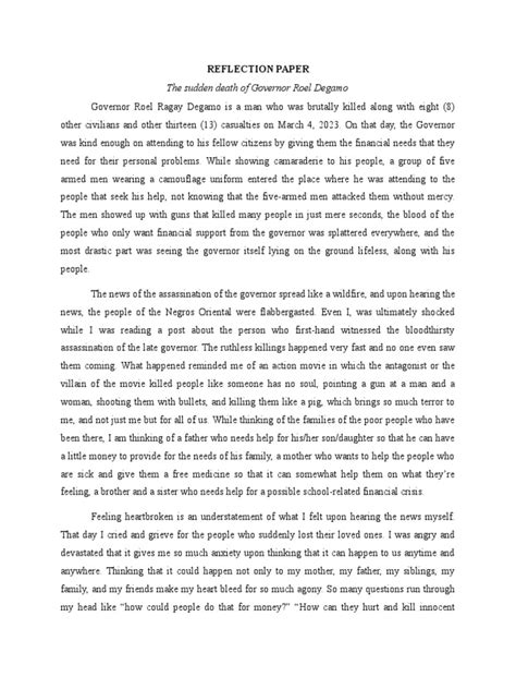 Image result for Reflection Paper