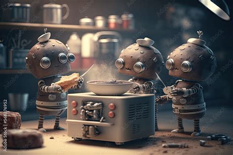 Kitchen Cooking Robot 的图像结果