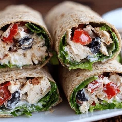 Mediterranean Chicken Wraps – 15-Minute Meal Recipe - Forever Feeding