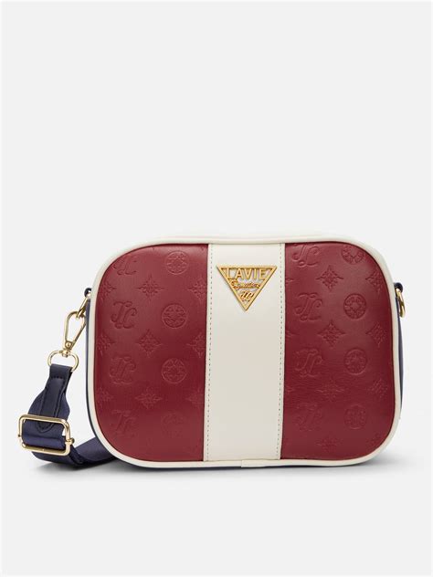 Buy Monroe Colourblock Small Sling Bagbag Red Online – Lavie World