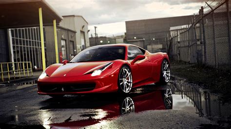 Red Ferrari Wallpapers - Top Free Red Ferrari Backgrounds - WallpaperAccess