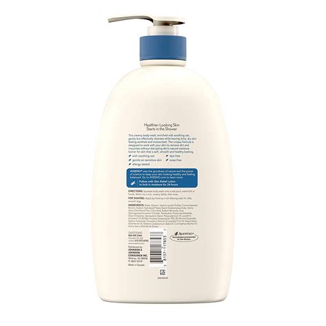 Aveeno Skin Relief Fragrance-Free Body Wash with Oat | Sugatra