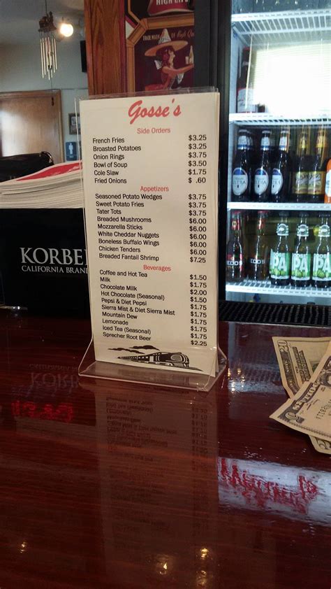 Menu at The Northwestern House pub & bar, Sheboygan