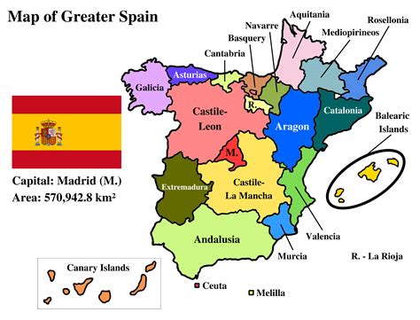 Map of Greater Spain | Comics