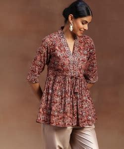 New RJP Craft Women Printed Anarkali Kurta - Buy New RJP Craft Women ...