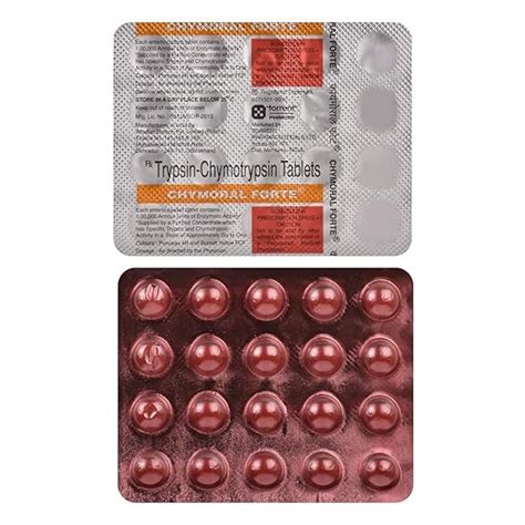 Chymoral Forte - Strip of 20 Tablets : Amazon.in: Health & Personal Care