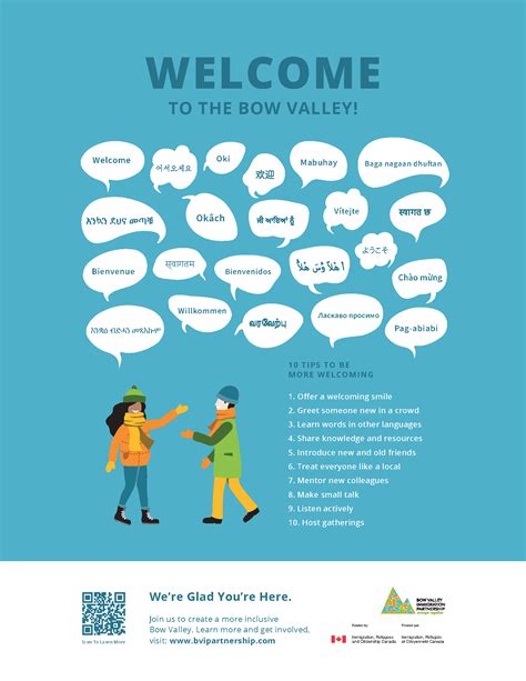 Welcome Languages Poster