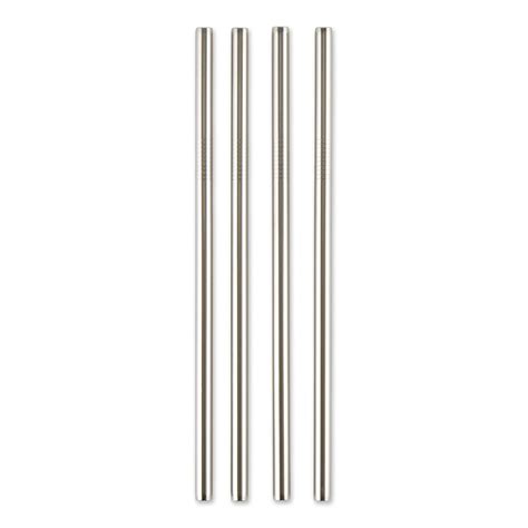 RSVP International Endurance Stainless Steel 8.5" Frozen Drink Straws ...