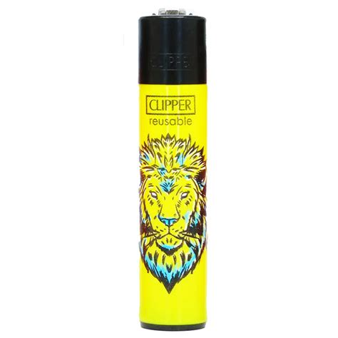 Køb Clipper Lighter - Animal Yellow - 11,00 kr. @ HighHouse.dk
