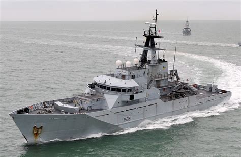 P281 HMS Tyne River class Offshore Patrol Vessel Royal Navy
