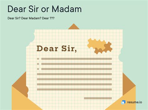 “Dear Sir or Madam”: The wrong way to start a cover letter and your