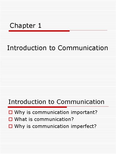 Image result for Introduction to Communication PDF