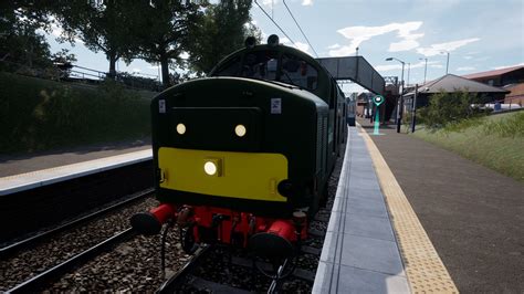 Class 37 D6851 in BR Green Livery w Small Warning Panel - Train Sim ...