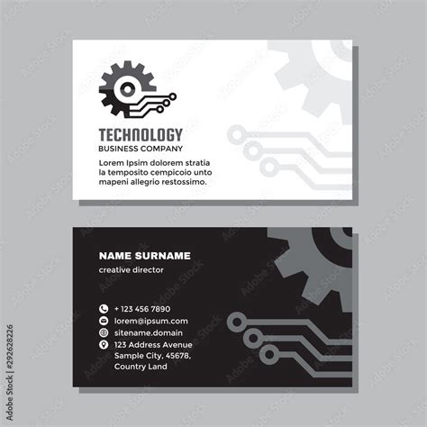 Computer Shop Visiting Card Design 的图像结果